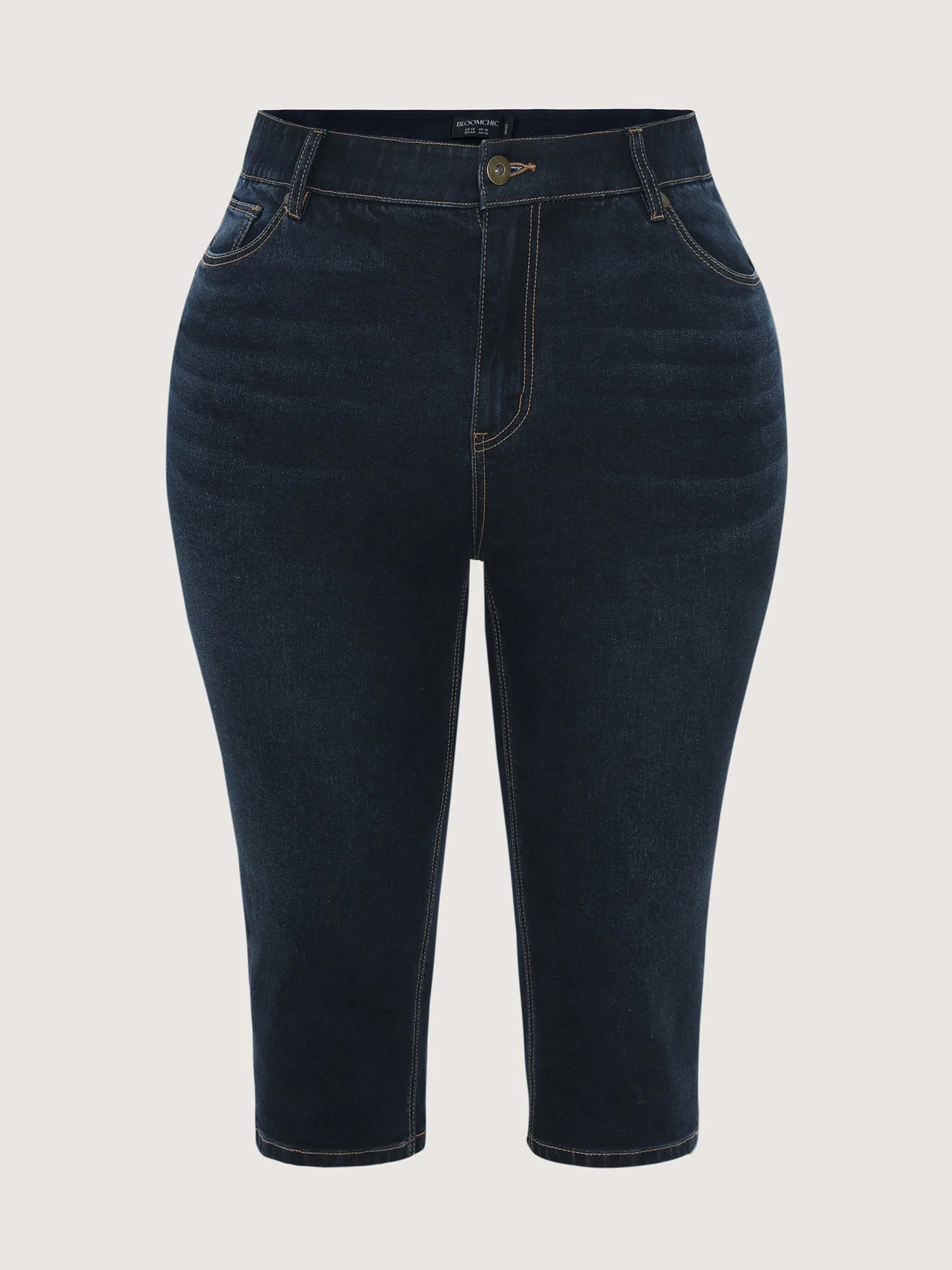 Stretchy Cropped Skinny-Fit Jeans