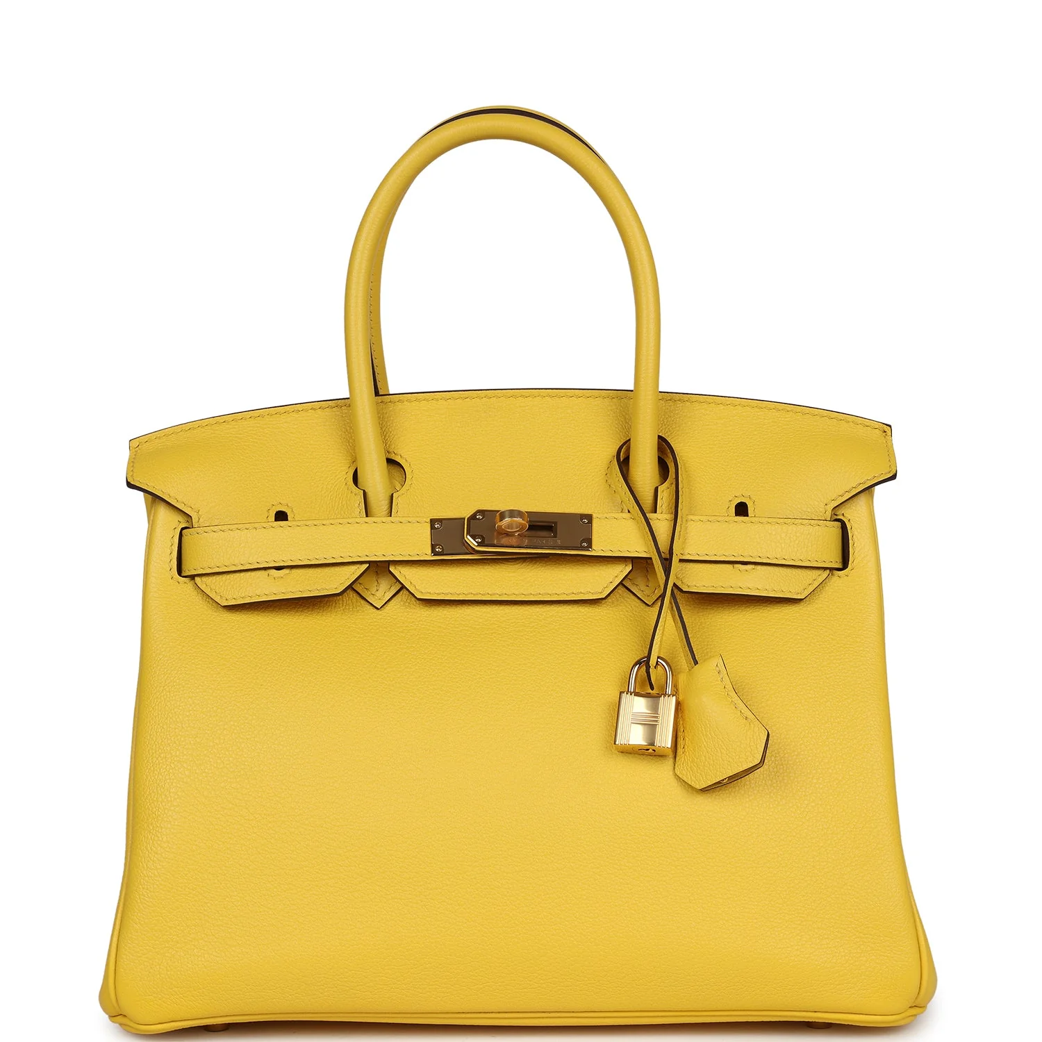 Hermes BirkinJaune de Naples Novillo Gold Hardware