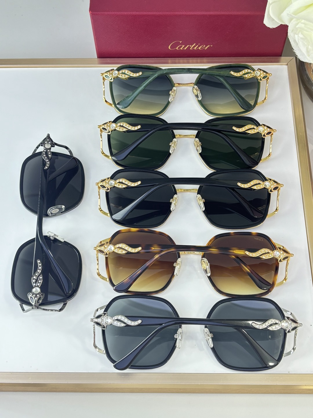 [TOP] Cartier Sunglasses - 6 Color - 711 Luxury