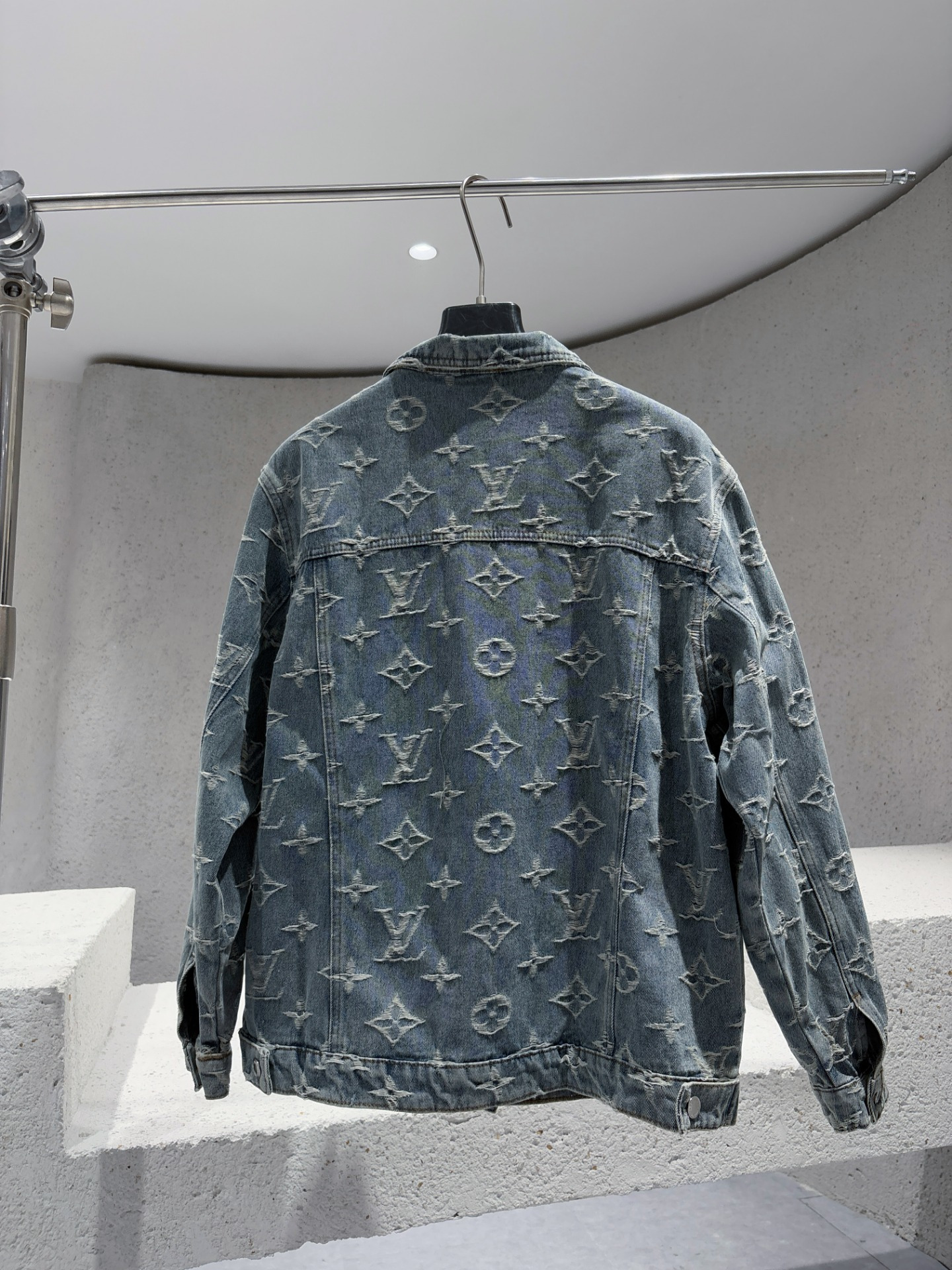 [TOP] Louis Vuitton LV Denim Jacket - Blue - 711 Luxury
