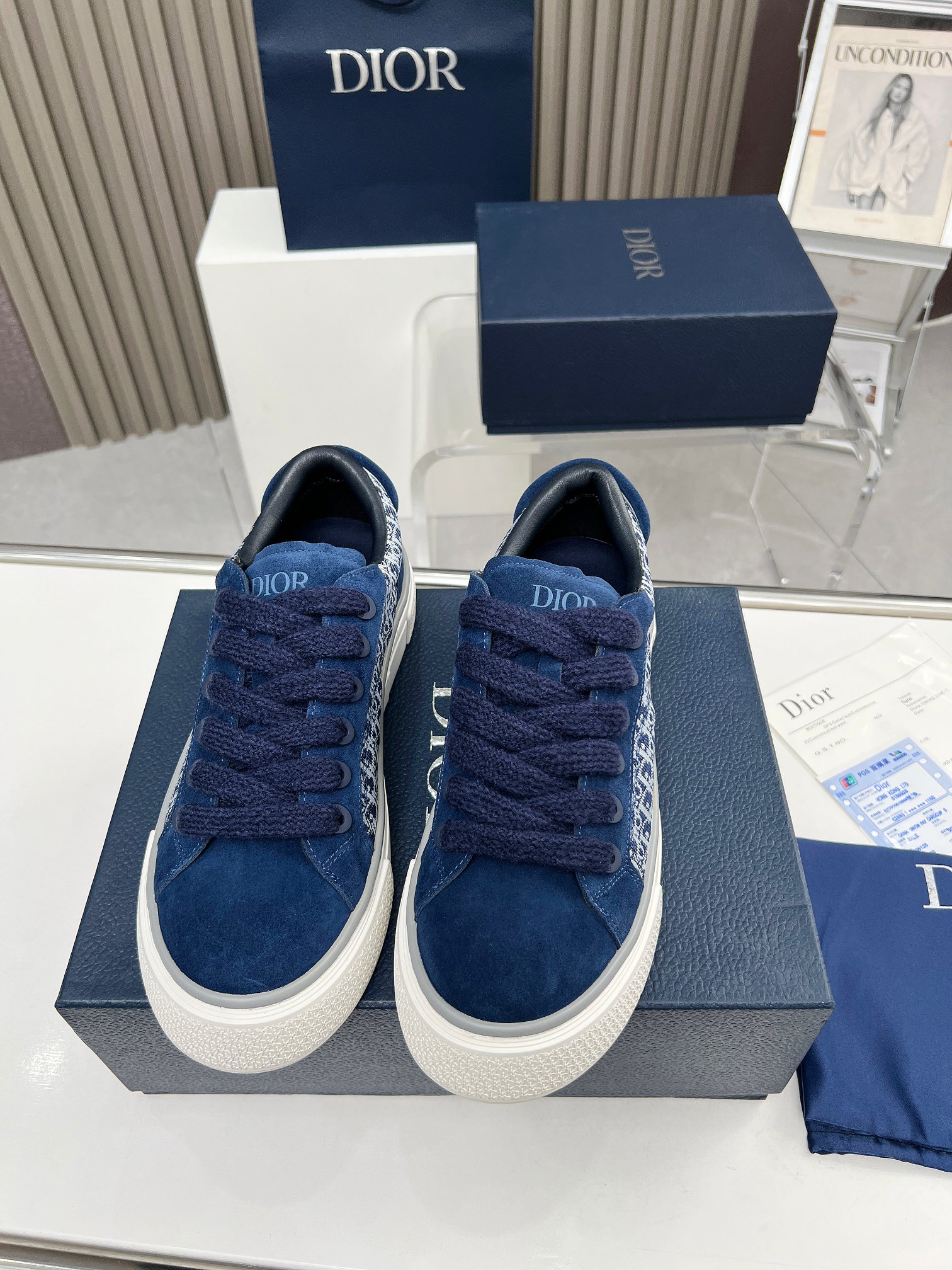 [TOP] Christian Dior Casual Shoes - Blue - 711 Luxury