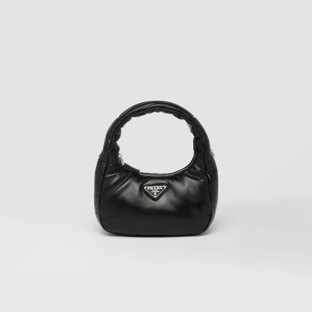 Soft padded nappa leather mini-bag