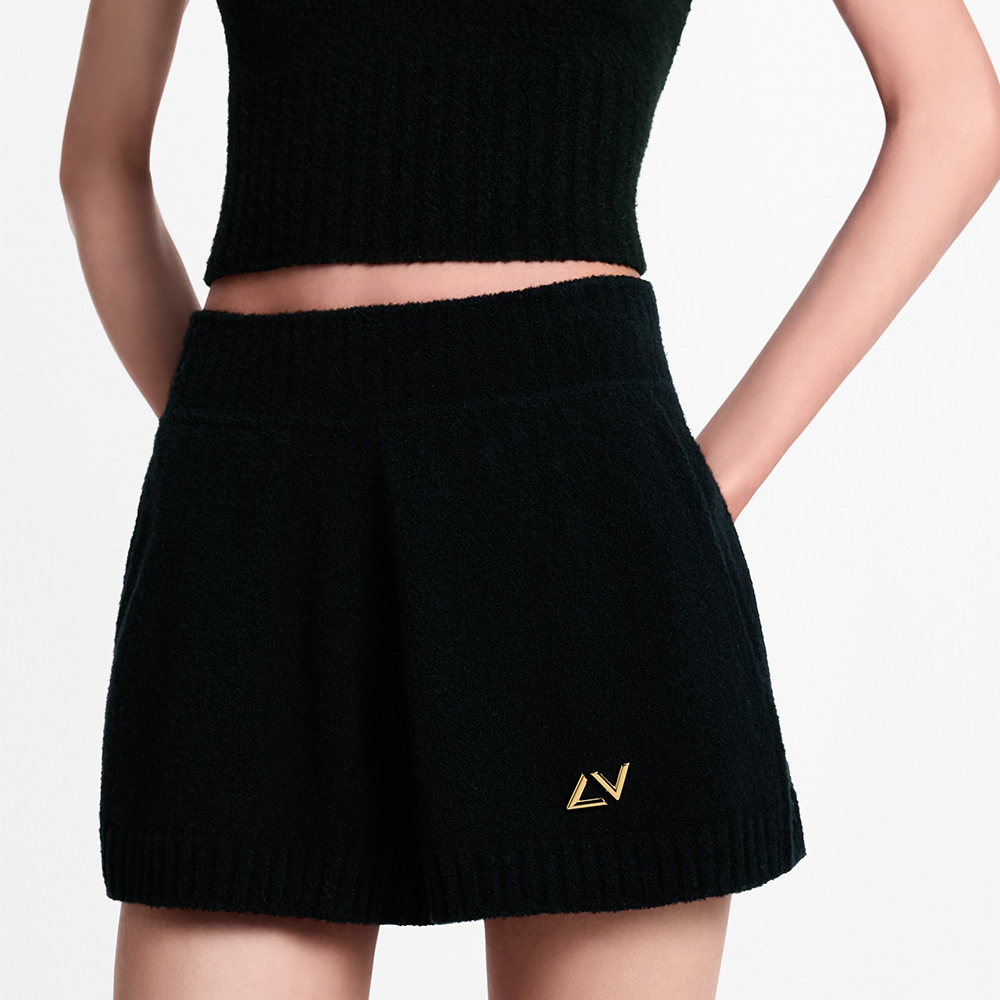 LOUIS VUITTON LV Twist Knit Shorts 1AJGJA #381855