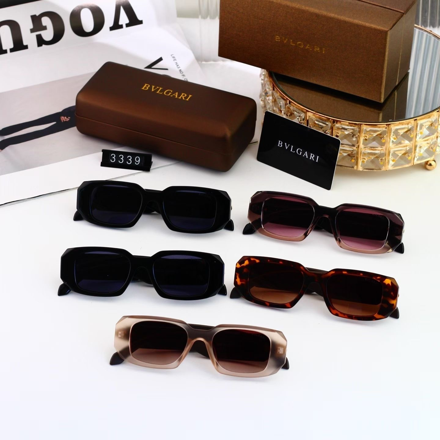 [TOP] BVLGARI Sunglasses - 5 Colors