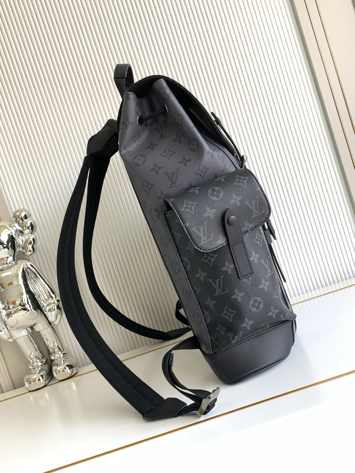 [TOP] Louis Vuitton LV Backpack 38 x 44 x 12.5 cm - Black - 711 Luxury