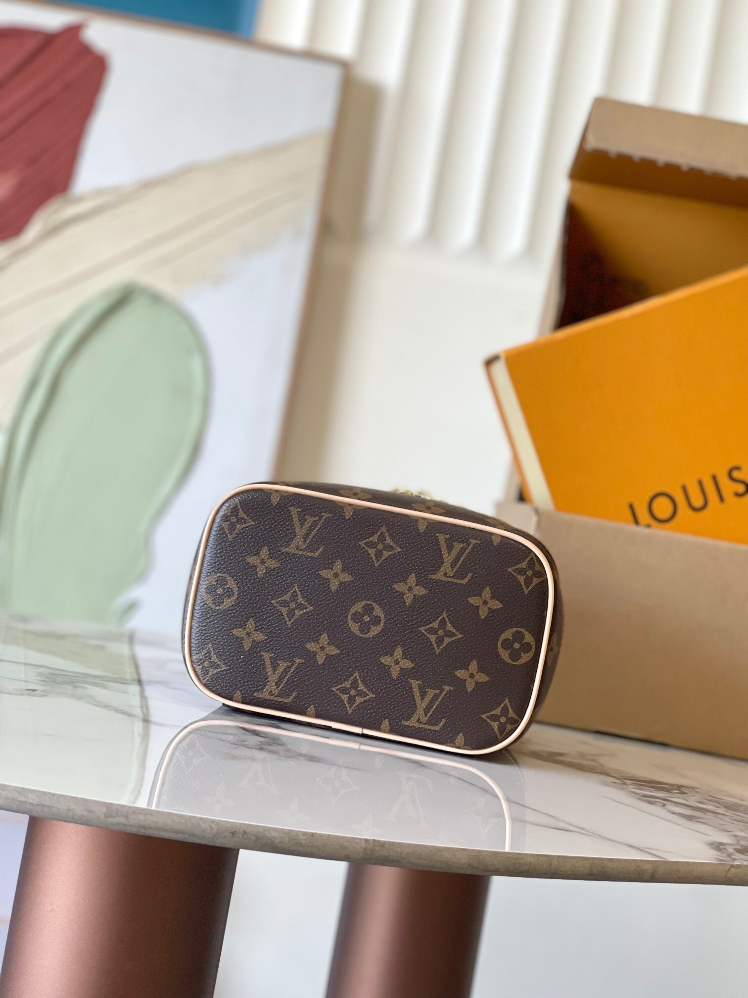 [TOP] Louis Vuitton LV Vanity Case 20x13.5x12cm - Brown - 711 Luxury