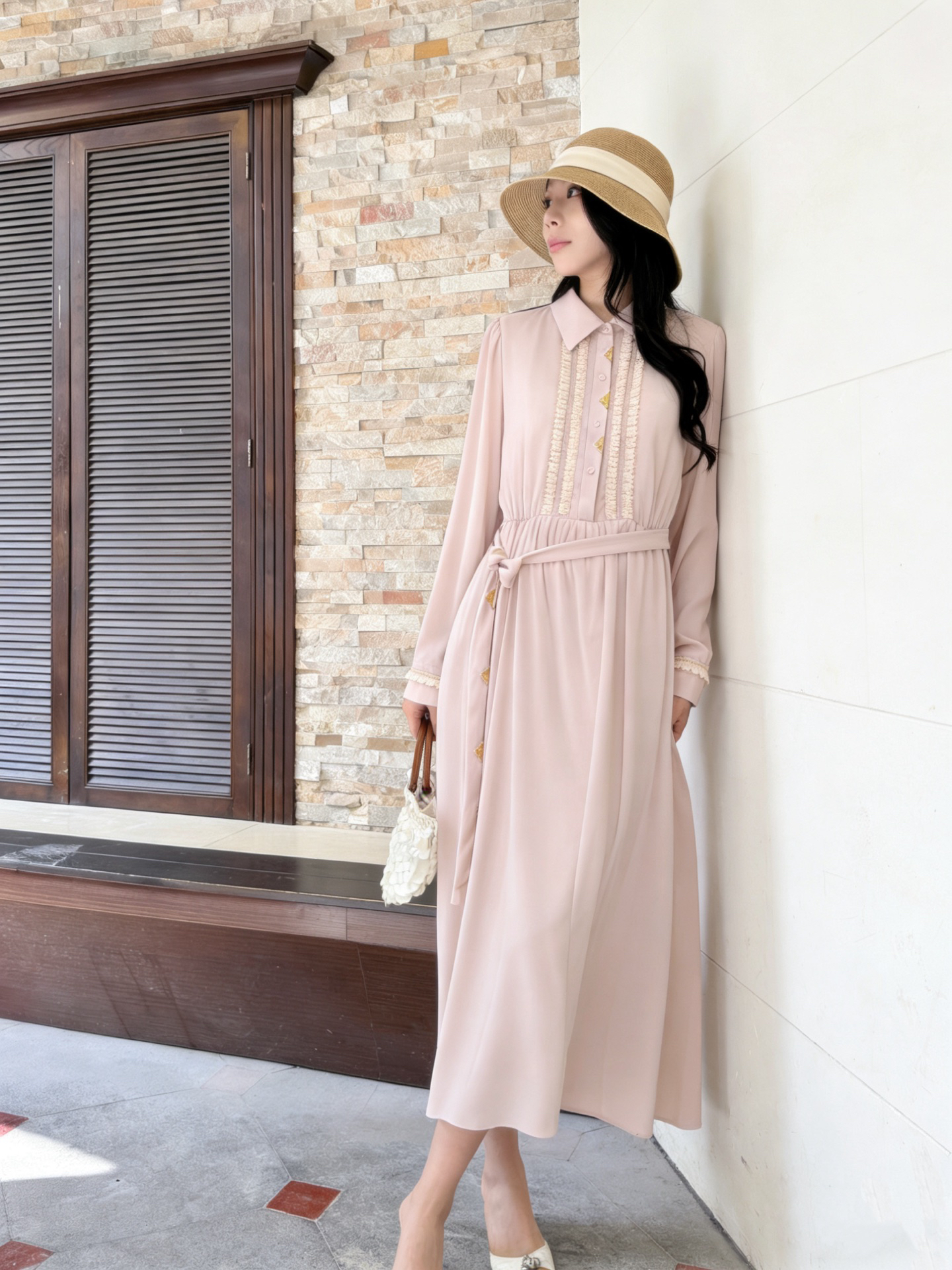 [TOP] Louis Vuitton LV Dress - Pink