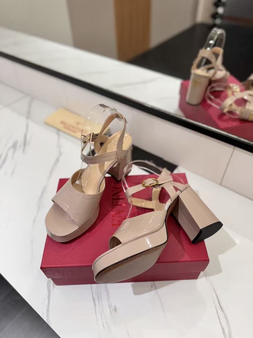 [TOP] VALENTINO High-heeled Shoes  - Beige - 711 Luxury
