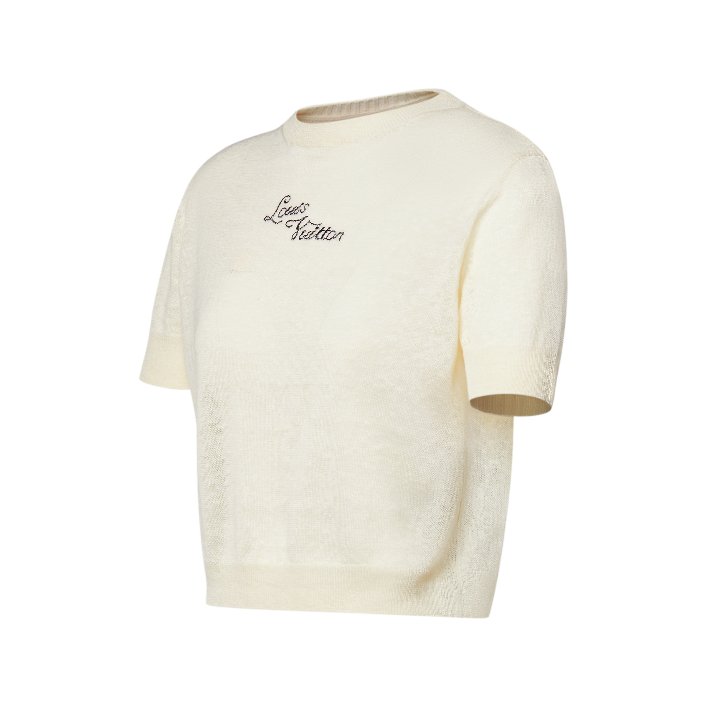 Louis Vuitton Clothing LOUIS VUITTON Signature Sheer Knit Top 1AKE0Y #390220 View 2 | Nigo Office