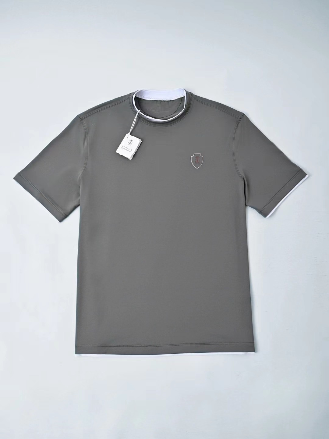 Brunello Cucinelli Clothing Brunello Cucinelli Men's Cotton T-shirt #379166 View 2 | Nigo Office