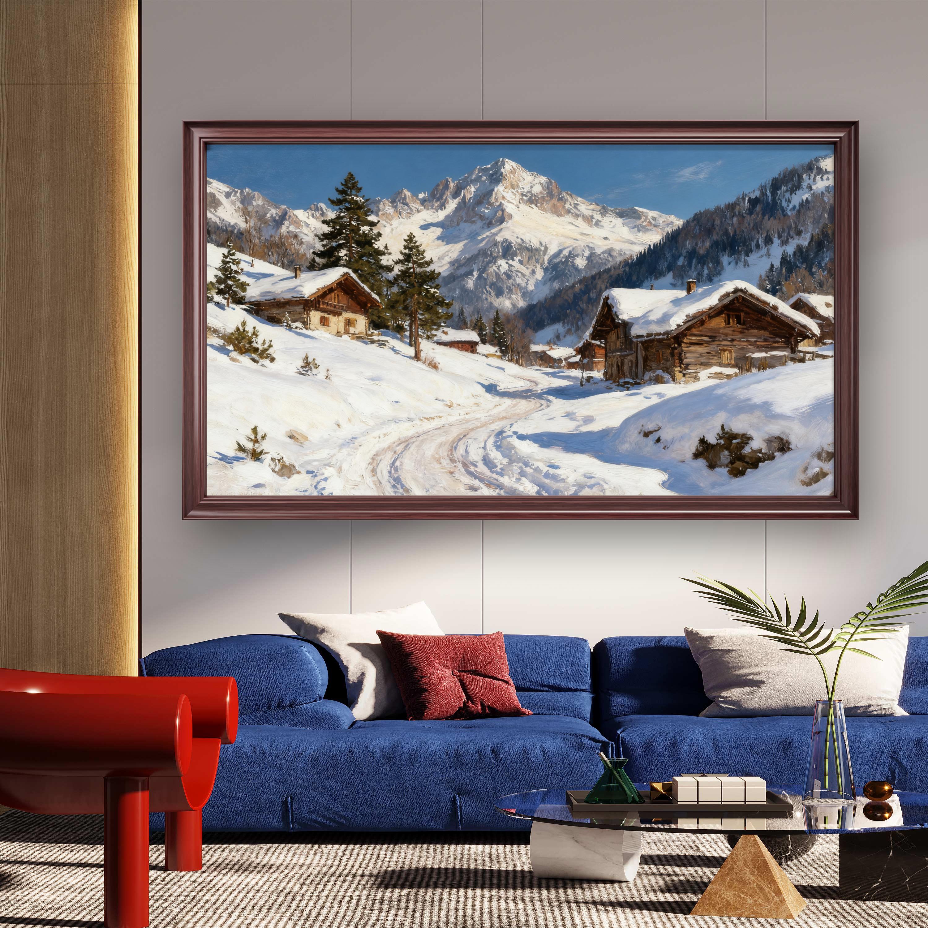 Snow-Covered Landscape