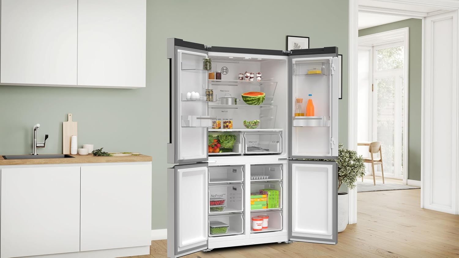 Bosch KFN96VPEA Series 4 Fridge-Freezer