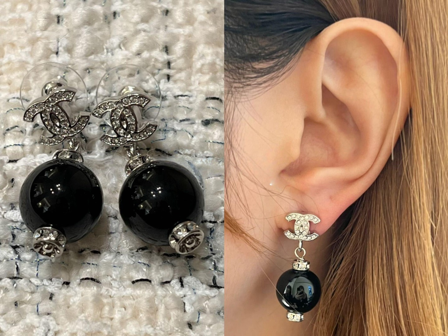 [TOP] CHANEL Earrings - 2 Color