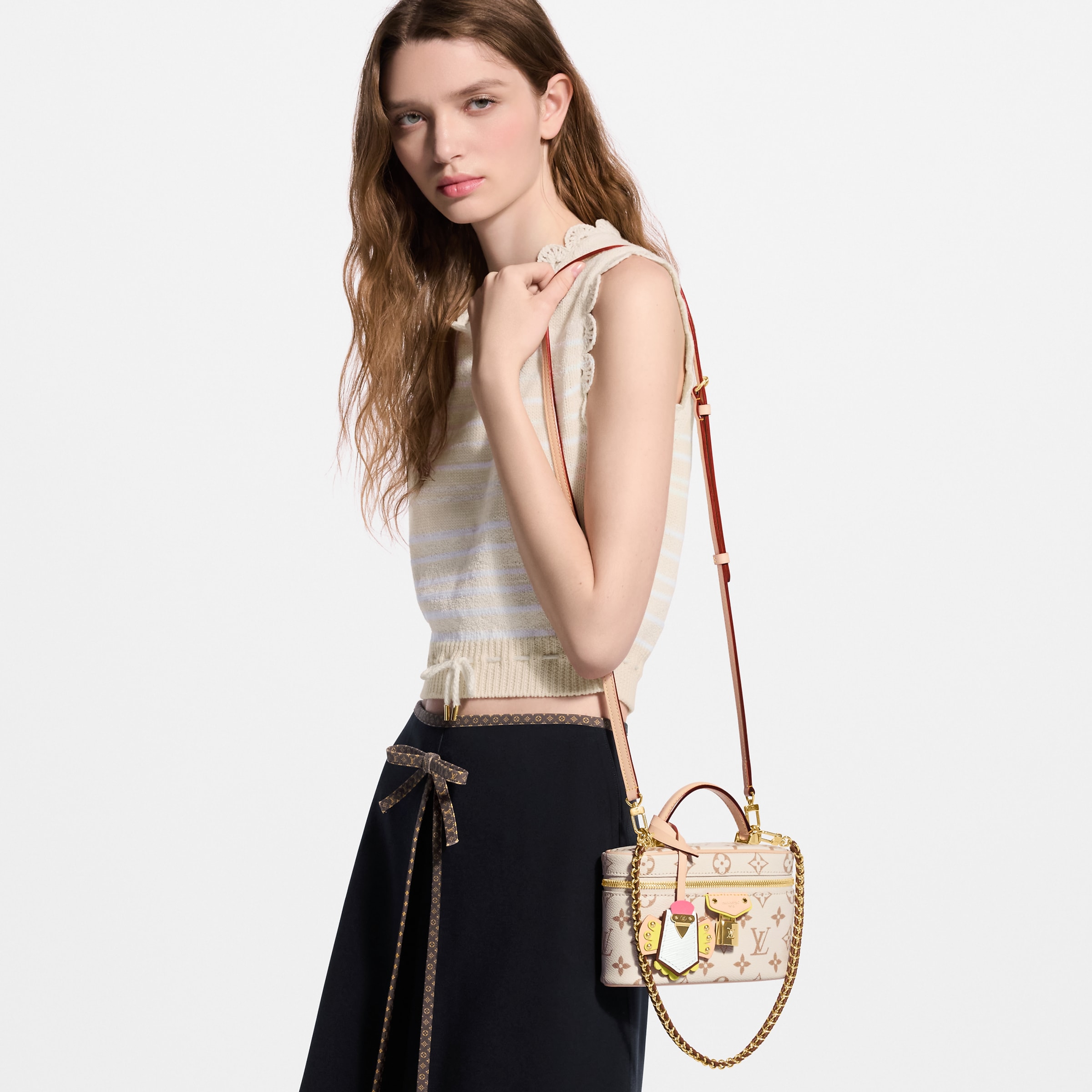 Louis Vuitton Bag LOUIS VUITTON Vanity Chain Pouch Other Monogram Canvas Handbags #393343 View 2 | Nigo Office