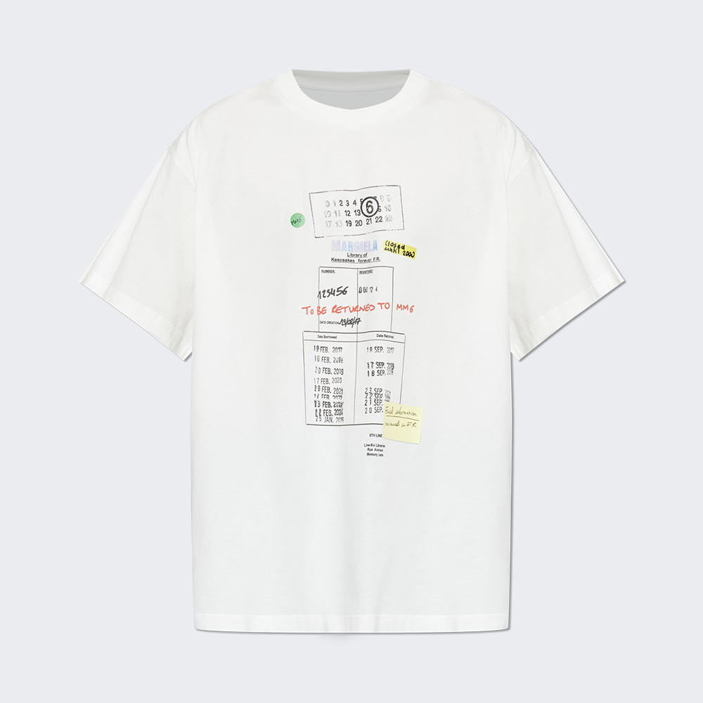 Maison Margiela Clothing Maison Margiela T-shirt With Print View 2 | Nigo Office