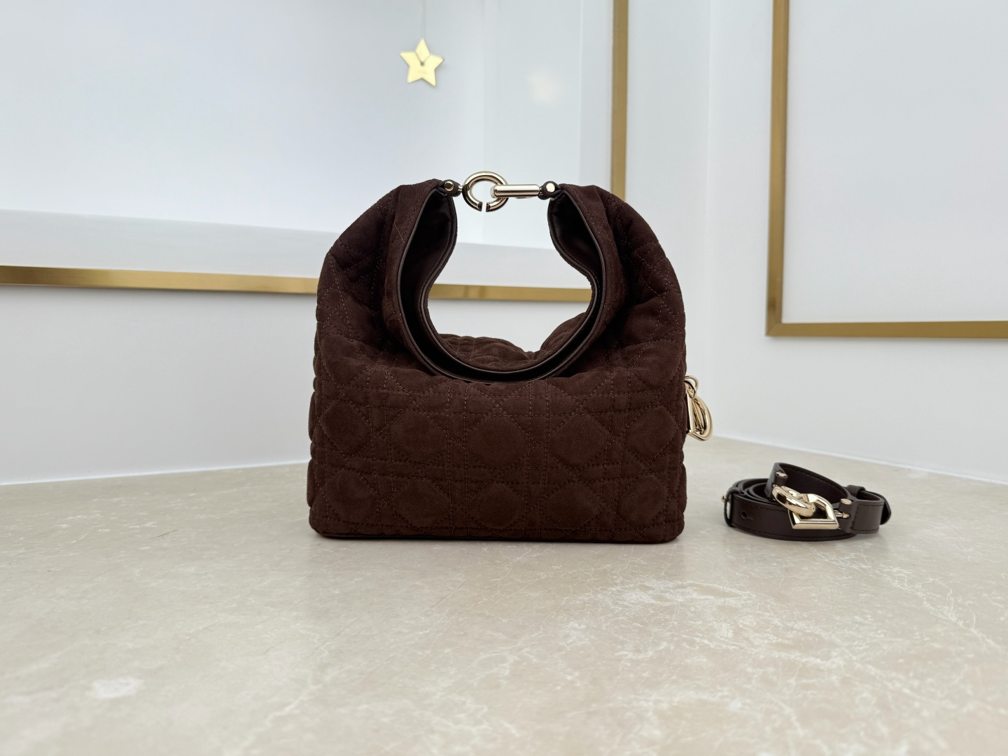 [TOP] Christian Dior Toujours  Hobo Bag  17.5 x 19 x 7 cm - 2 Colors - 711 Luxury