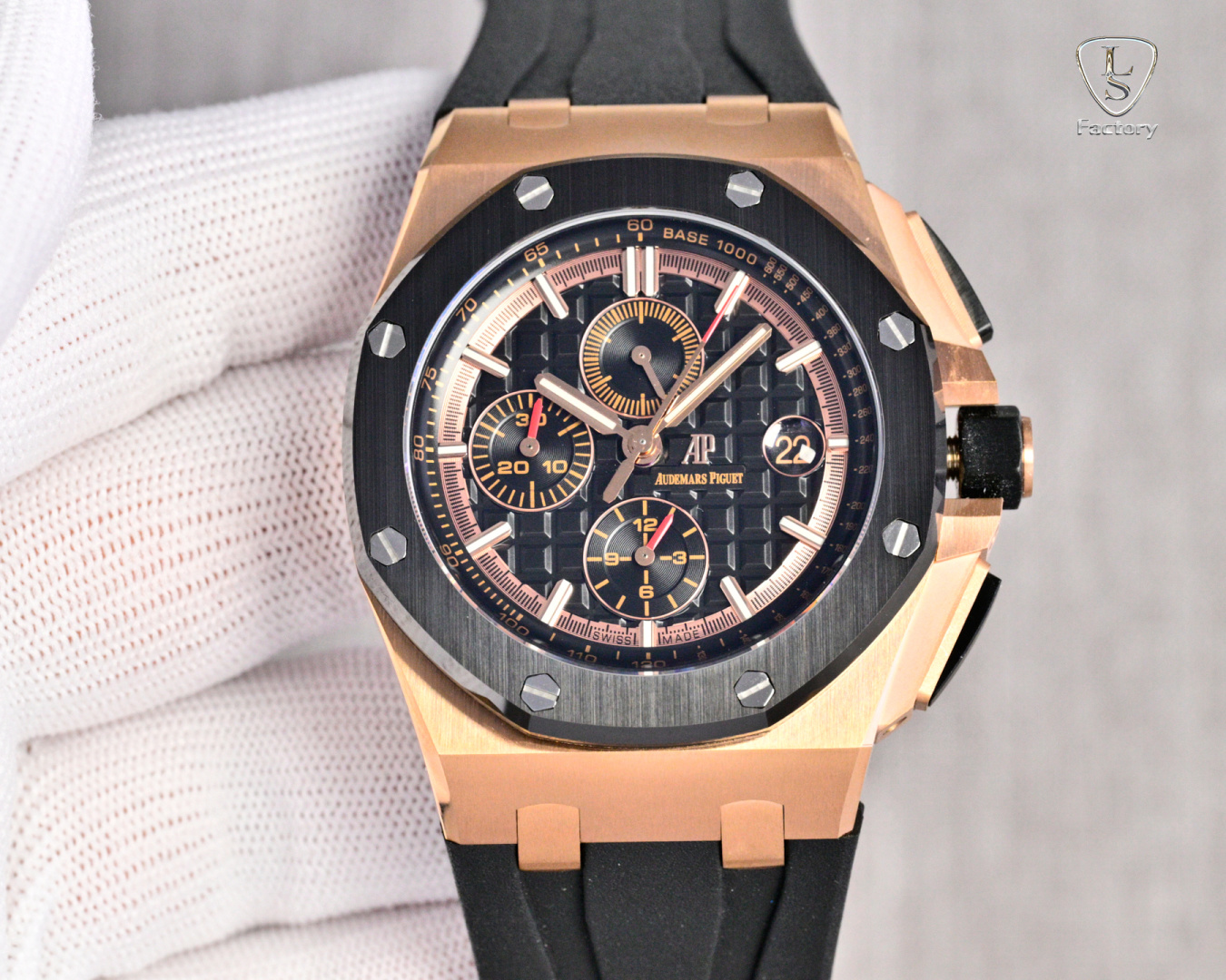 [TOP] Audemars Piguet Men's Watch 43mm - Rose Gold - 711 Luxury