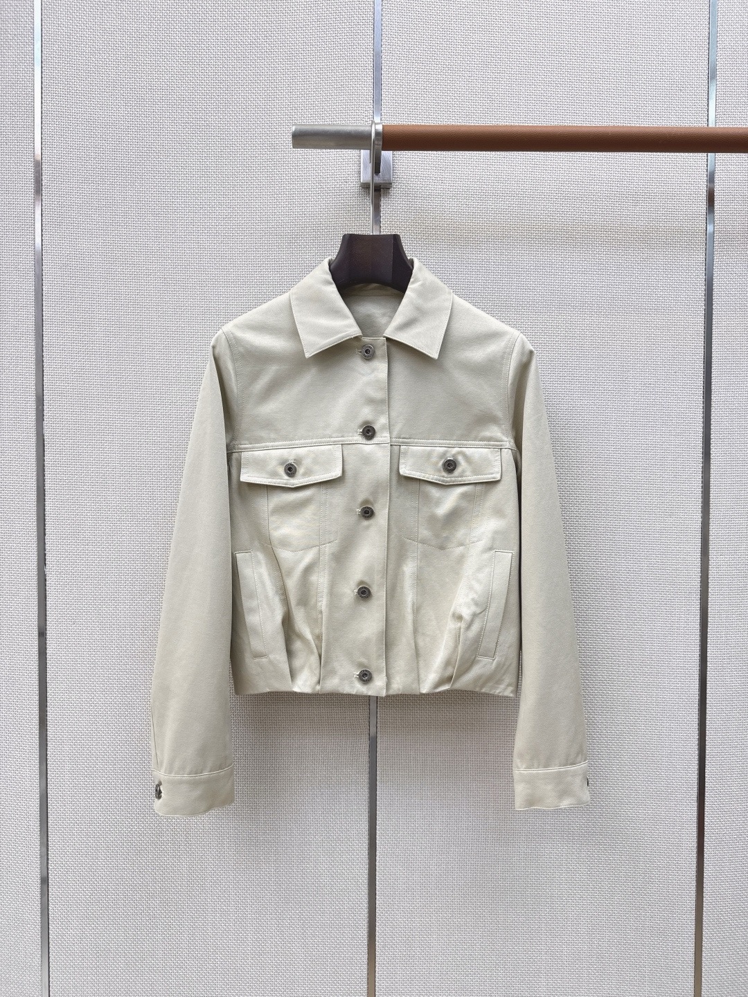 [TOP] LOEWE Denim Jacket - White - 711 Luxury