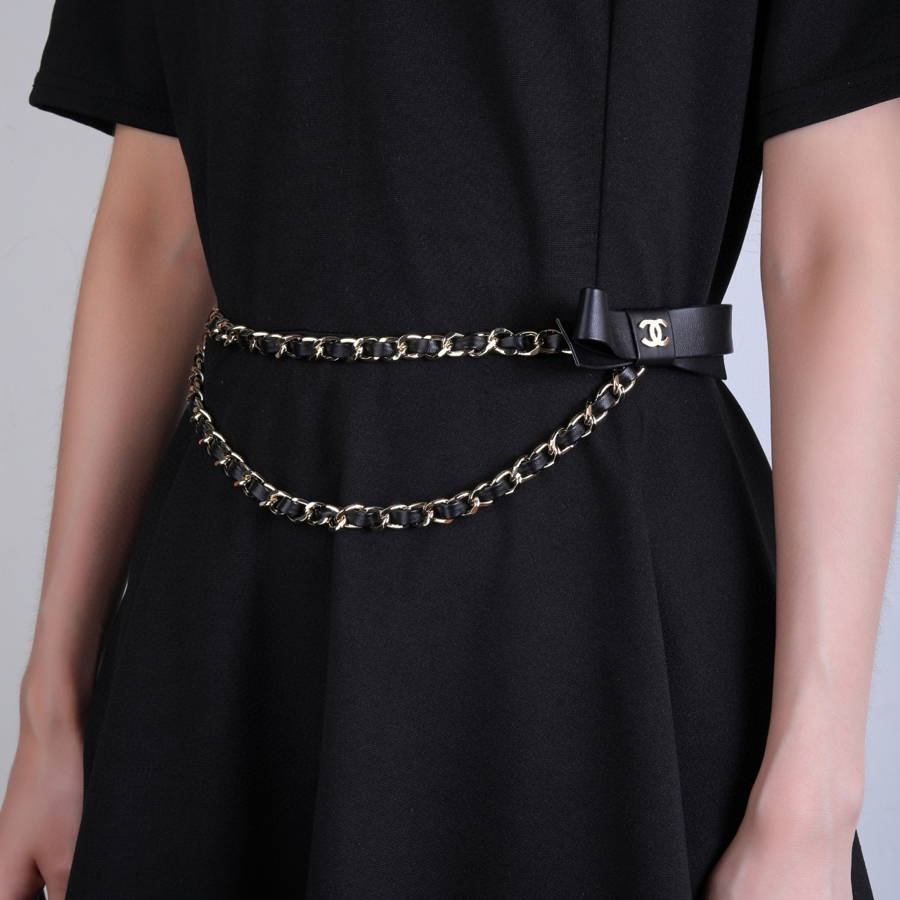 [TOP] CHANEL Waist Chain - Gold
