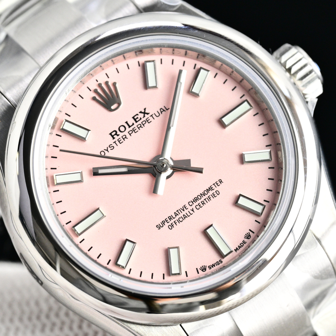[TOP] ROLEX Watch 28mm - Pink