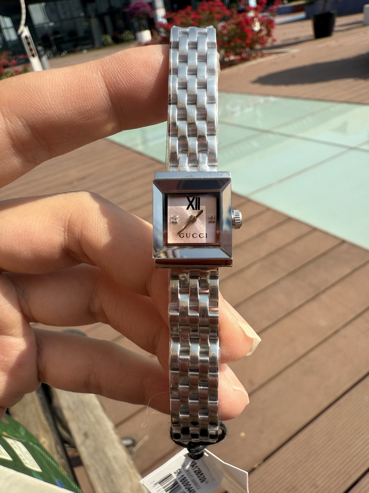 [TOP] GUCCI G-Frame Watch - Silver - 711 Luxury