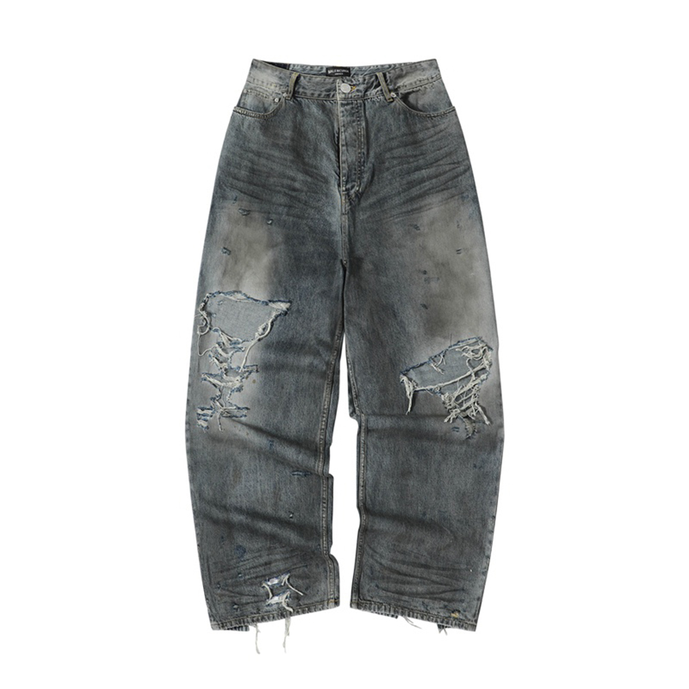 Balenciaga Clothing Balenciaga Distressed Jeans #320457 | Nigo Office