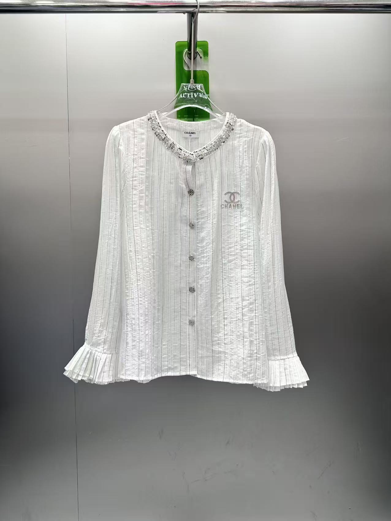 [TOP] CHANEL Shirt - White - 711 Luxury
