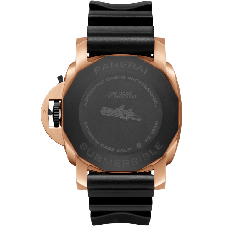 Submersible Black QuarantaQuattro GoldtechTM OroCarbo 44mm