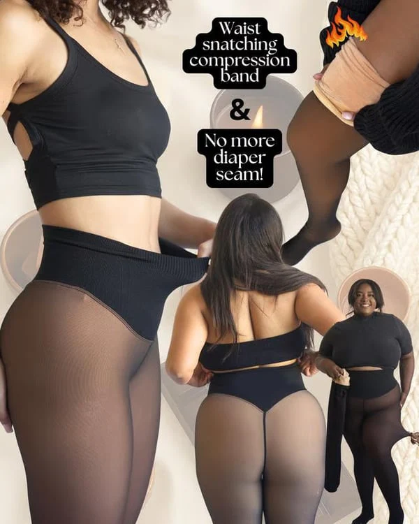 Women Stretch Fleece Warm and Versatile Stockings