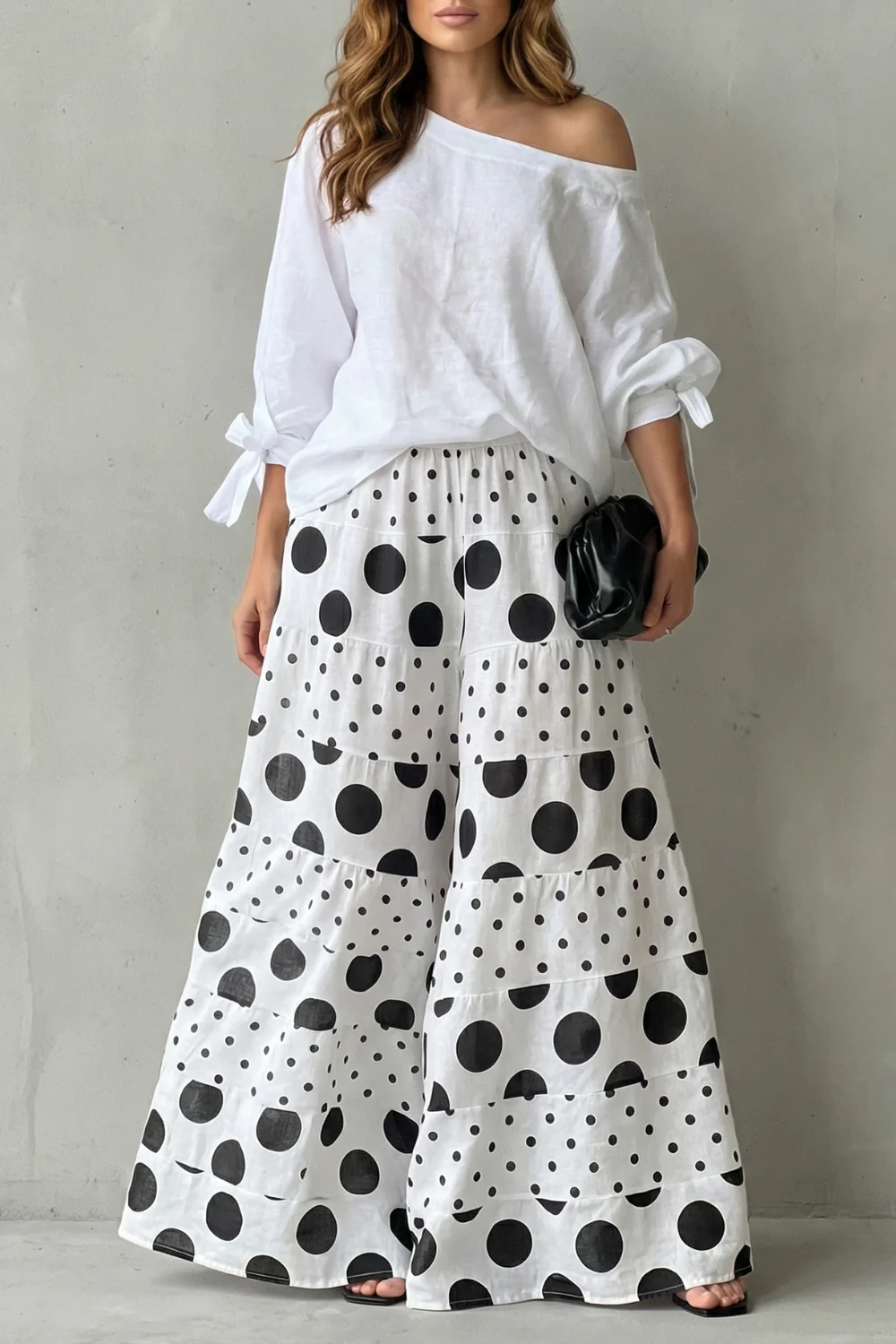Polviera – Playful polka flow – Two piece set