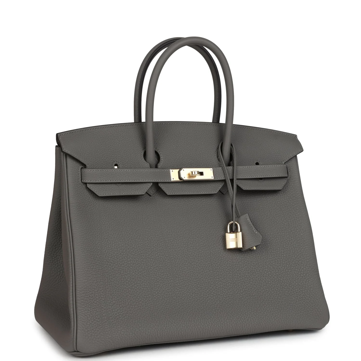 Hermes BirkinGris Meyer Togo Permabrass Hardware