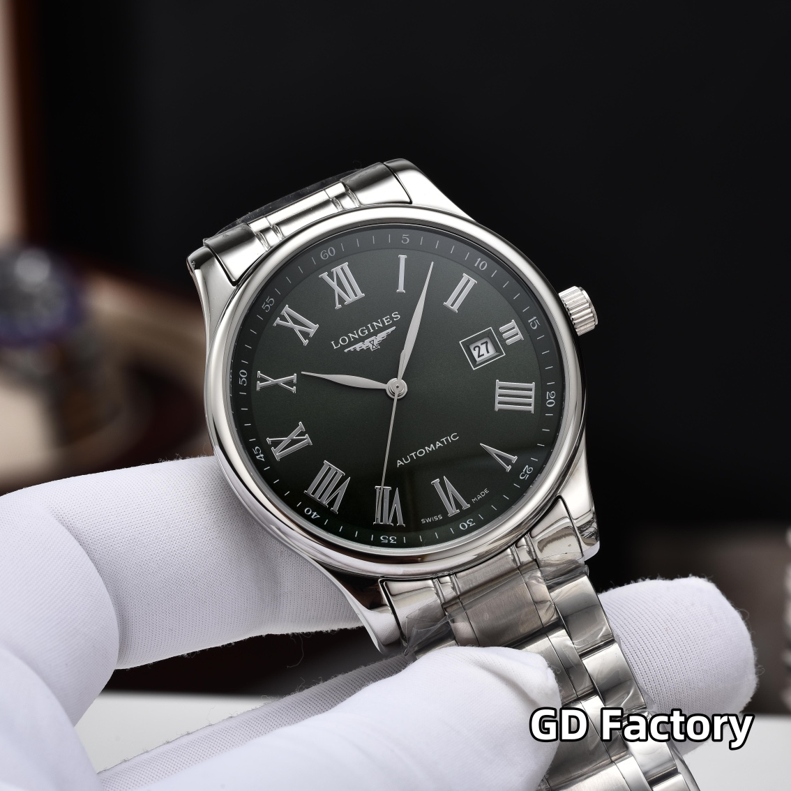 [TOP] LONGINES Watch 40mm - Black - 711 Luxury
