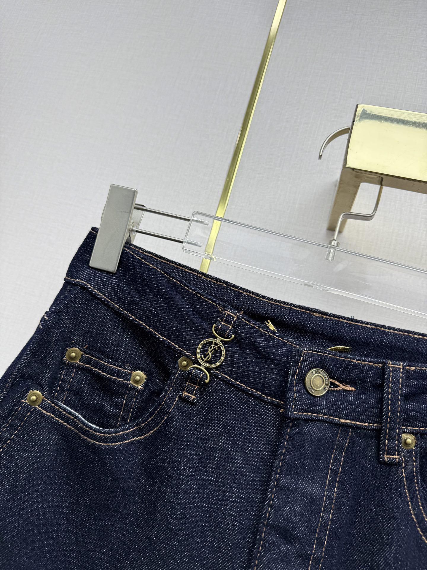 [TOP] Yves Saint Laurent YSL Pants - Black