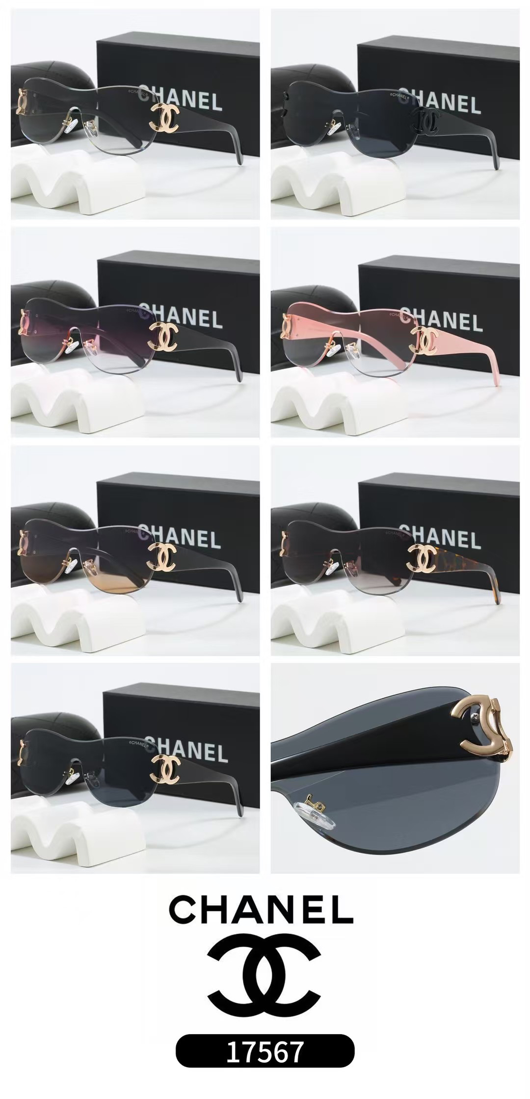 [TOP] CHANEL Sunglasses - 7 Color - 711 Luxury