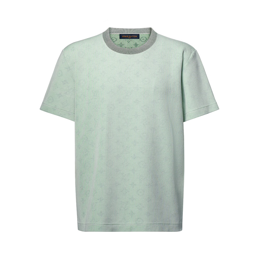 Louis Vuitton Accessory LOUIS VUITTON Hidden Monogram Jacquard Short-Sleeved Crewneck #396677 | Nigo Office