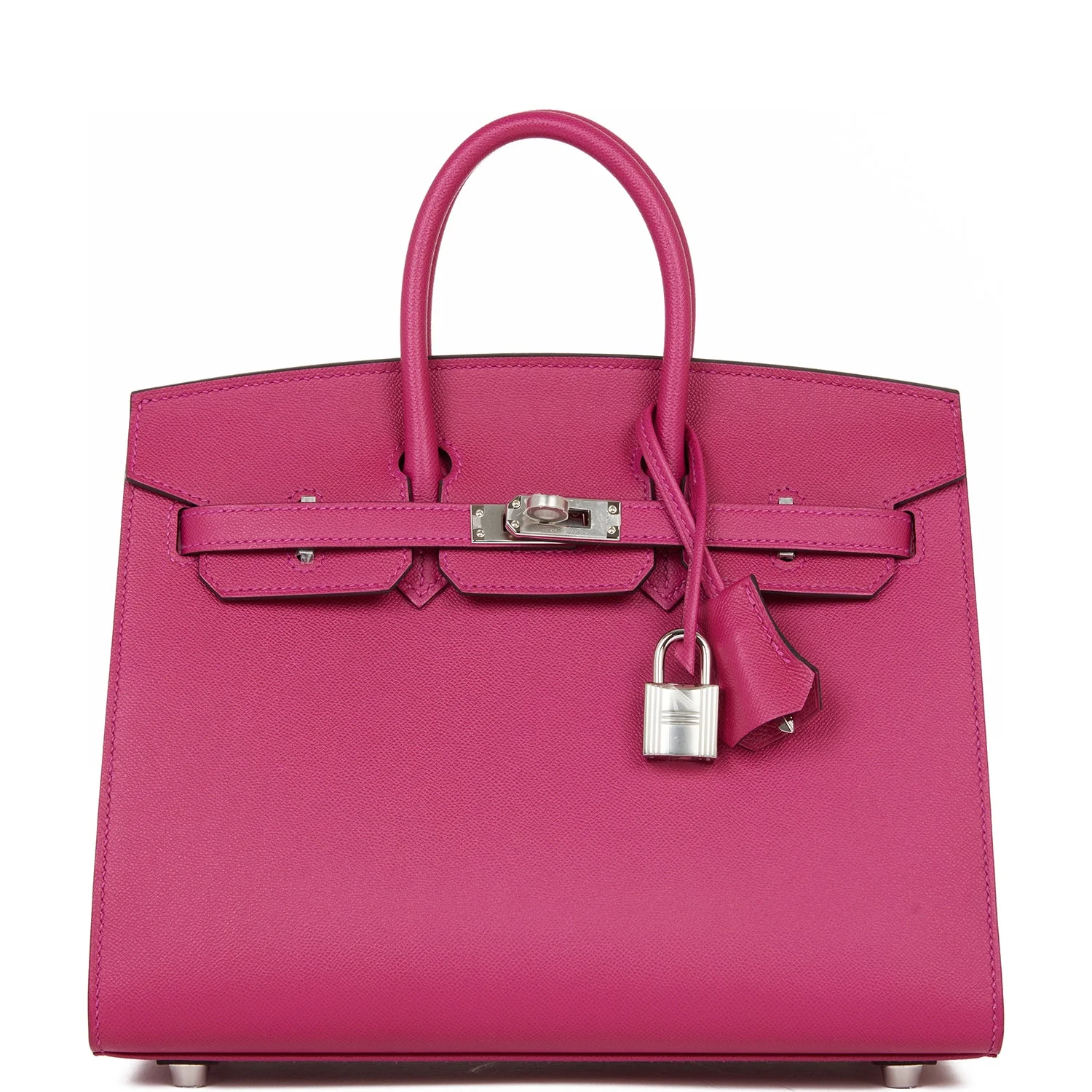 Hermes Birkin SellierRose Pourpre Veau Madame Palladium Hardware