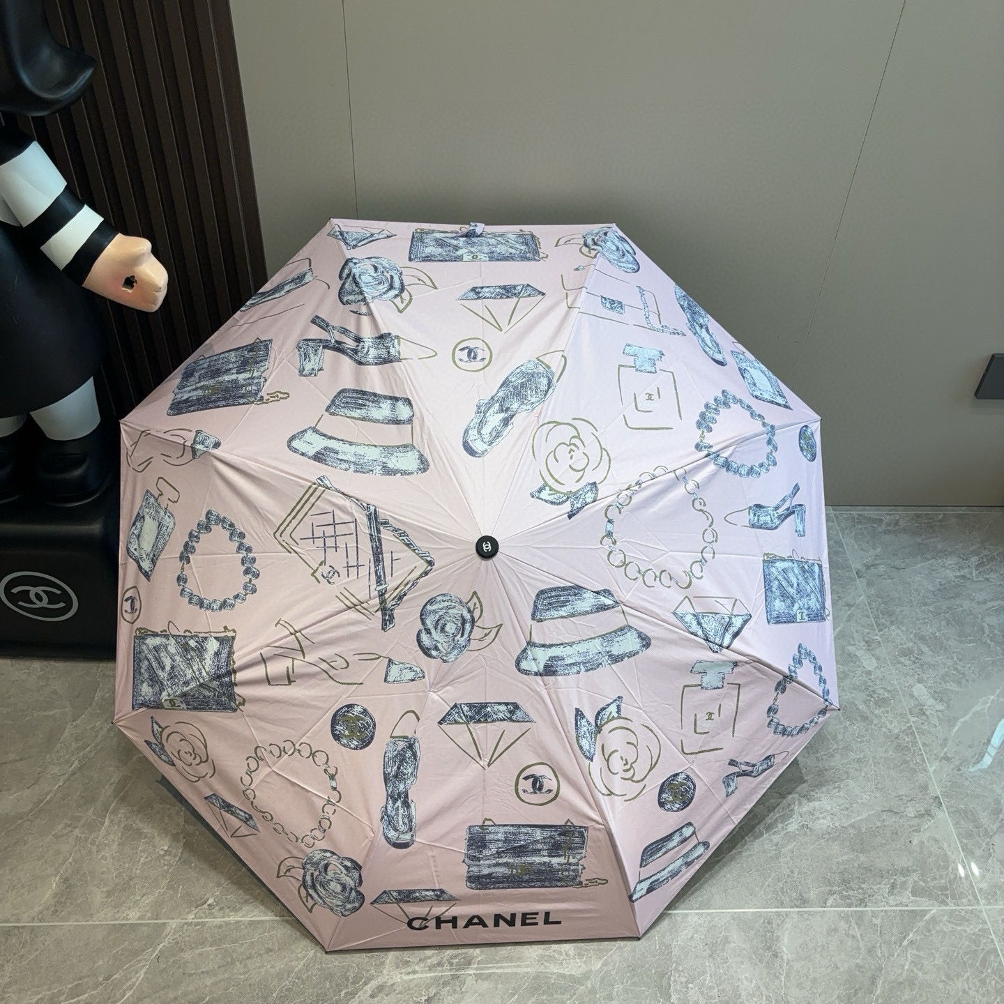 [TOP] CHANEL Umbrella - Pink - 711 Luxury