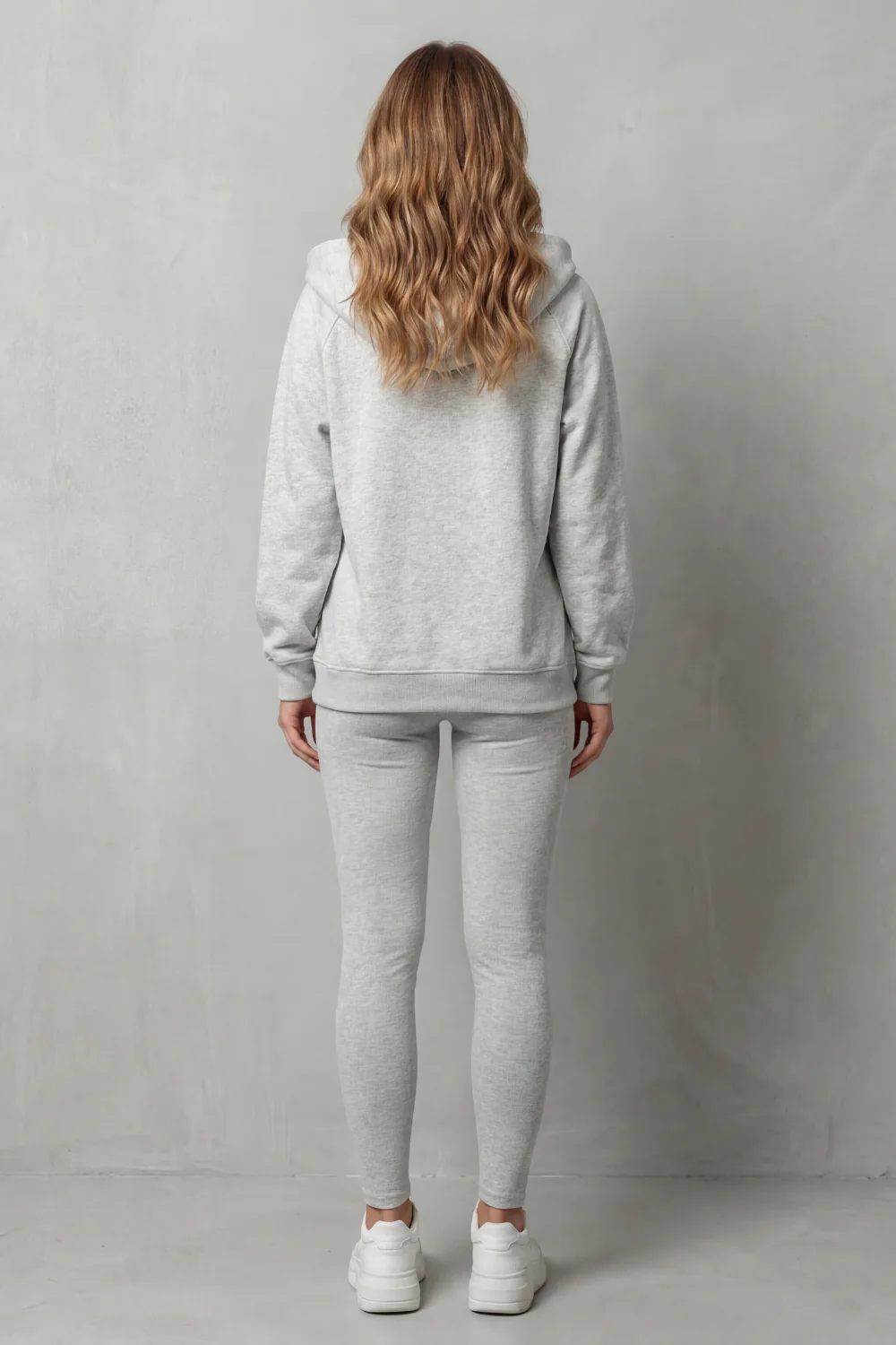 Thalina – Button detail hoodie – Cozy Relaxed Set