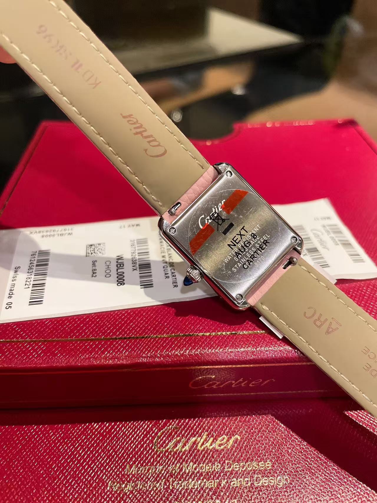 [TOP] Cartier Watch - Pink - 711 Luxury