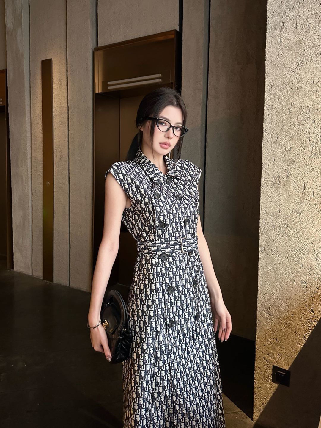 [TOP] Christian Dior  Dress - Blue