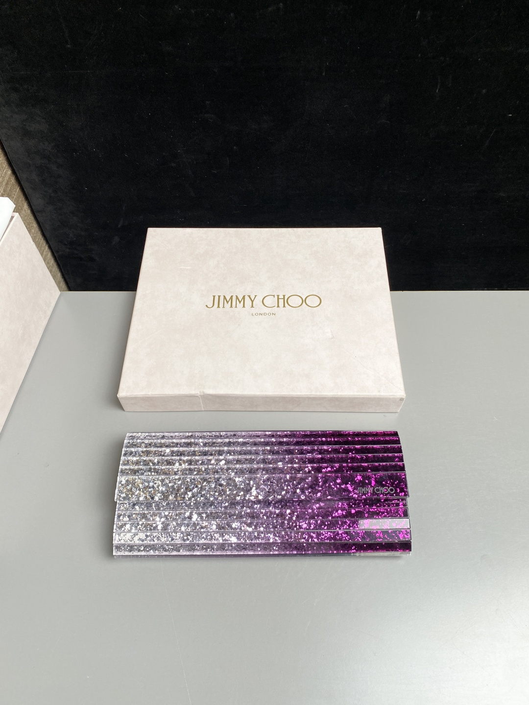 [TOP] JIMMY CHOO Sweetie Bag 24*10*5CM - Sliver - 711 Luxury