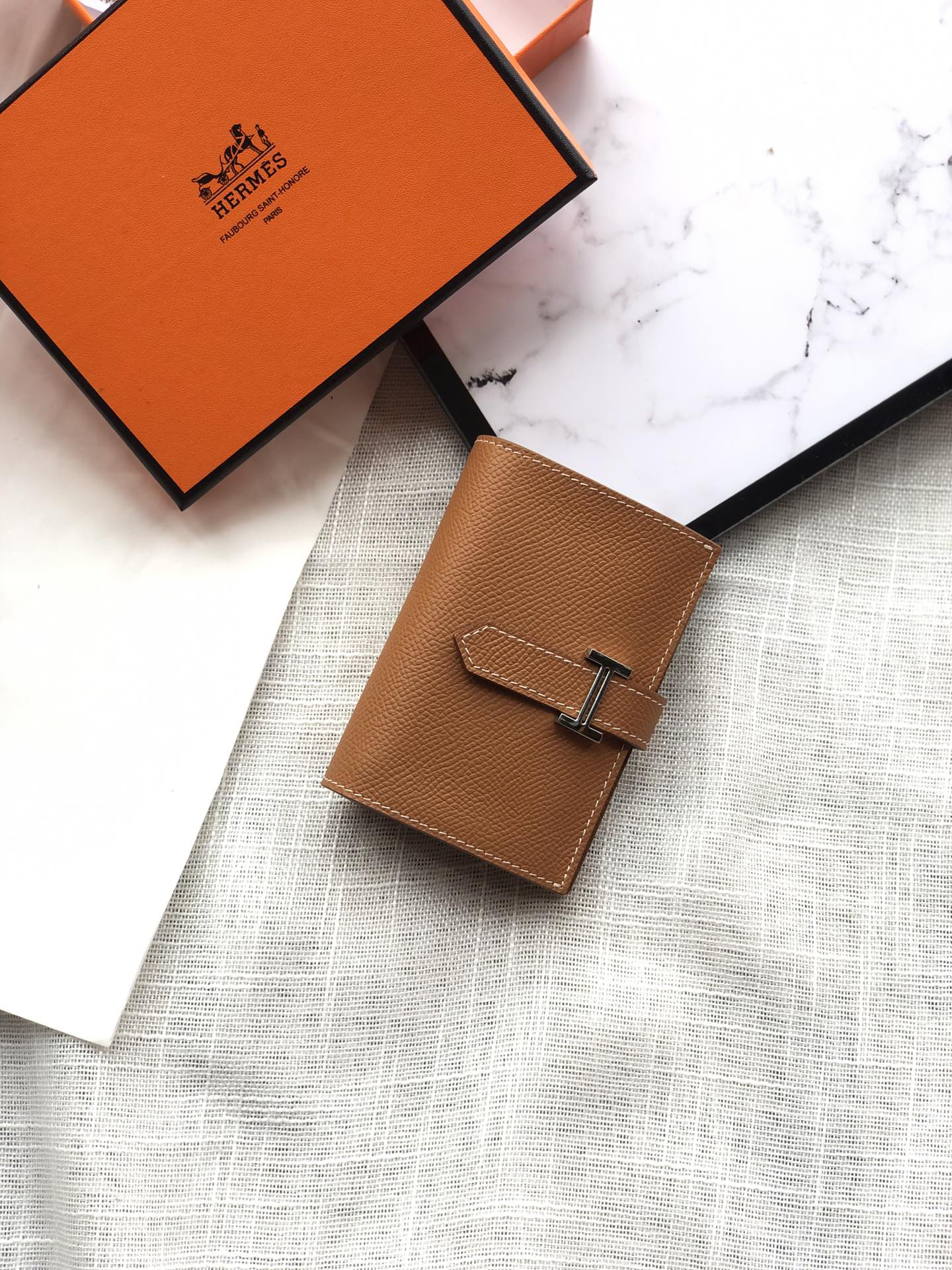 [TOP] HERMES Short Card Pack - Gold - 711 Luxury