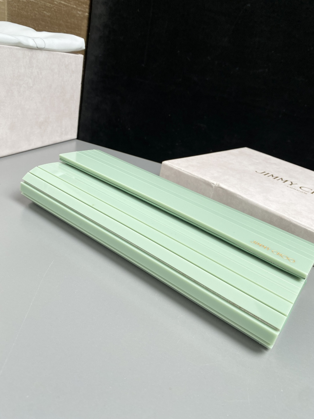 [TOP] JIMMY CHOO Sweetie Bag 24*10*5CM - Green - 711 Luxury