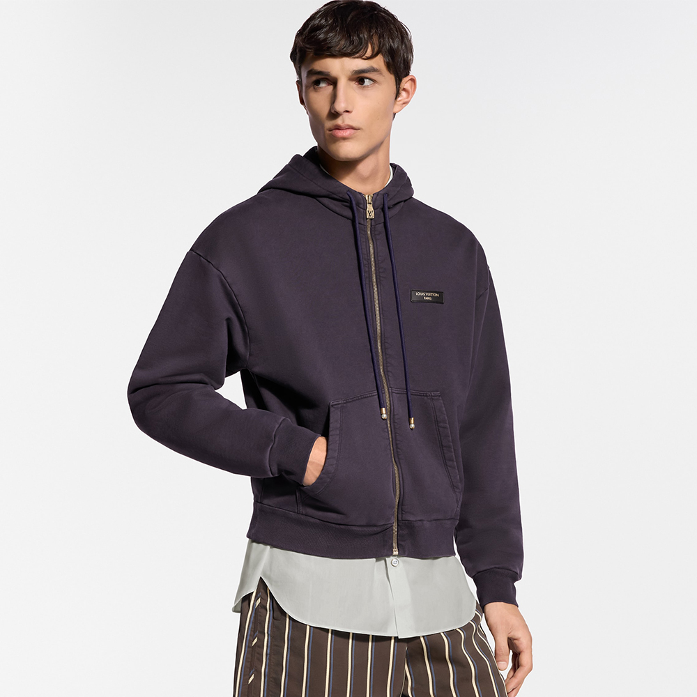 Louis Vuitton Accessory LOUIS VUITTON Vintage Zipped Hooded Blouson | Nigo Office