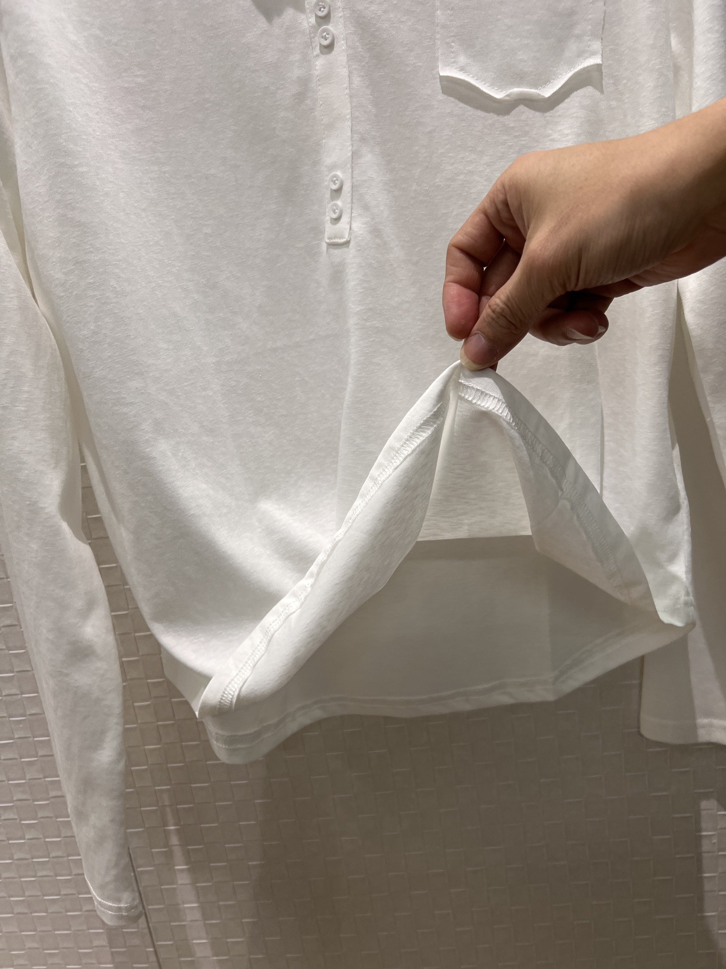 [TOP] Yves Saint Laurent YSL Shirt - White