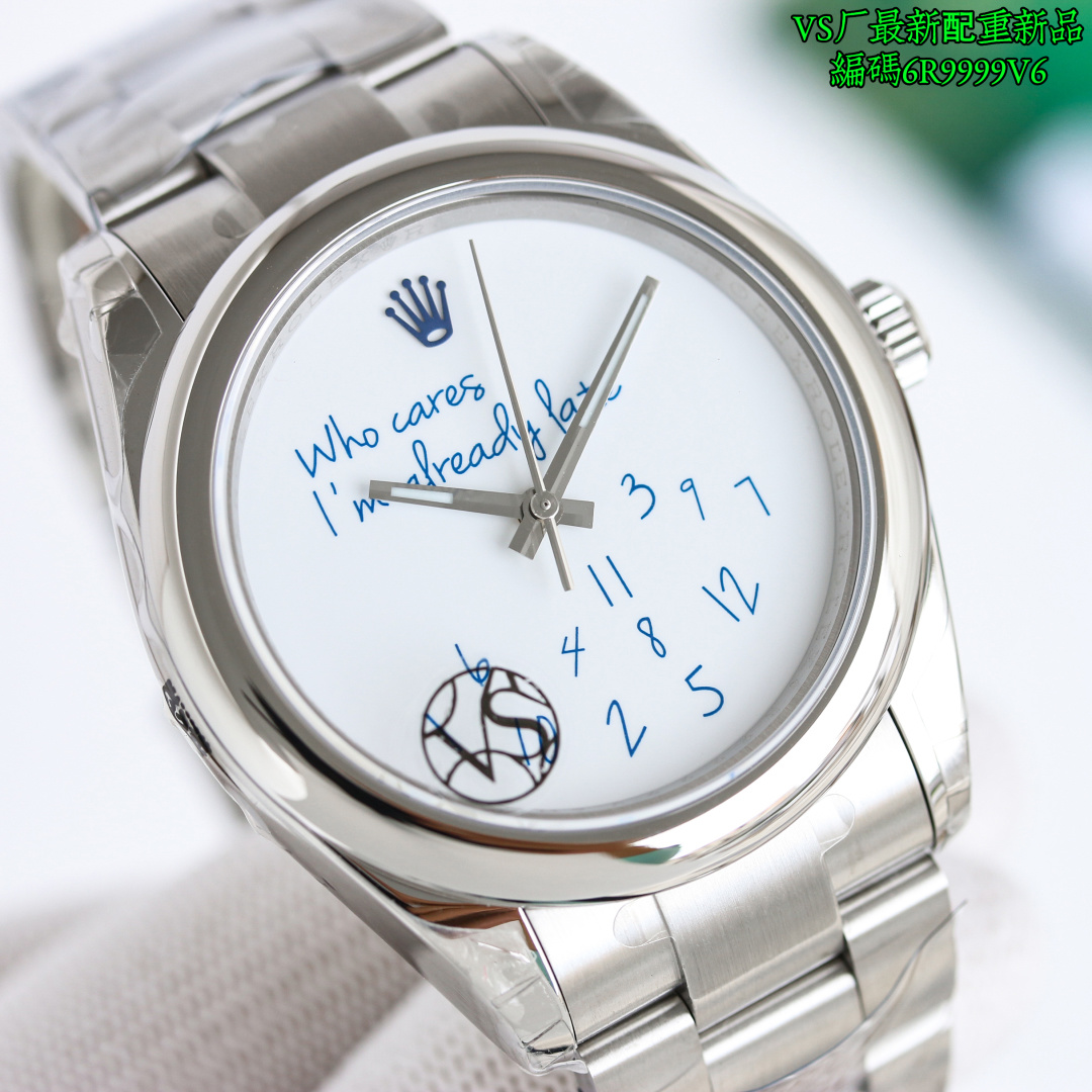 [TOP] ROLEX  Watch 36mm/41mm - Sliver