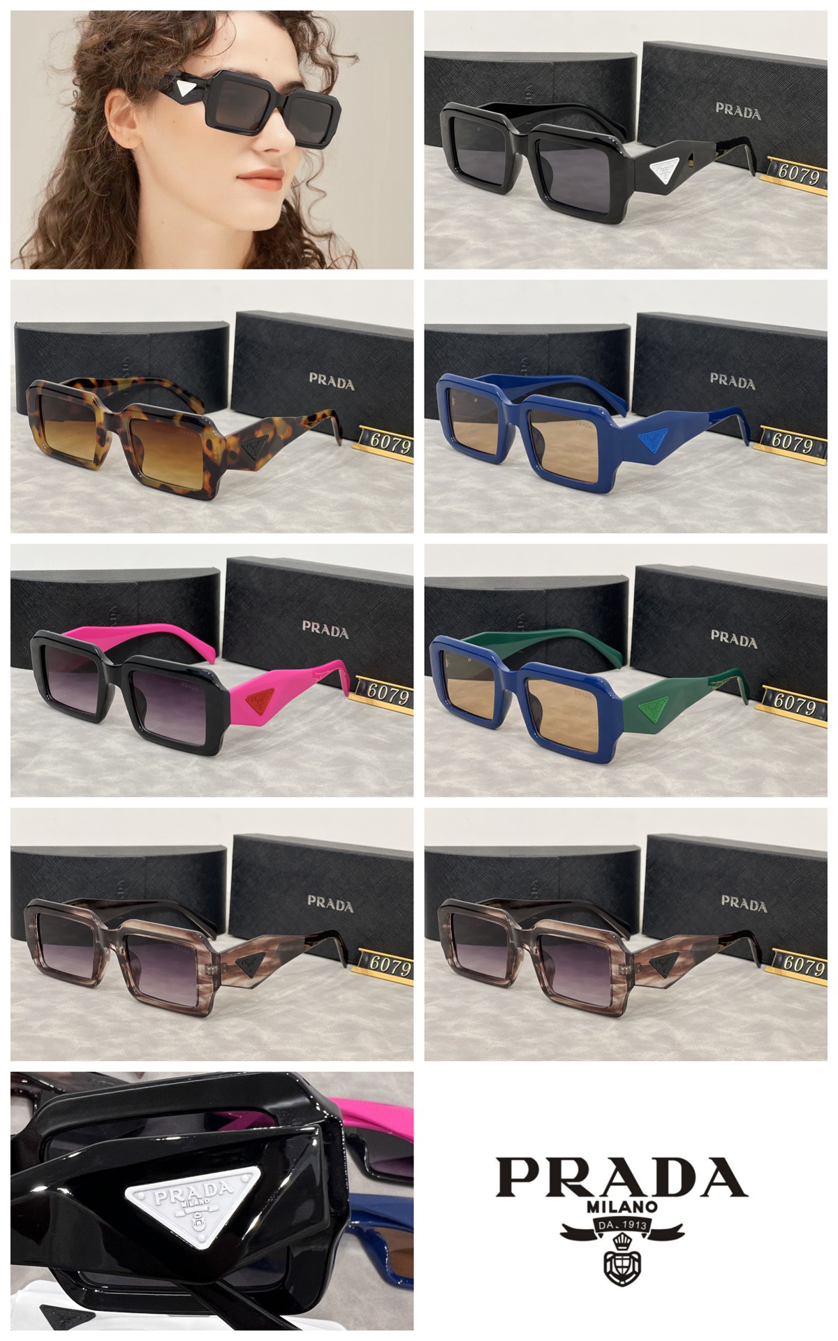 [TOP] PRADA Sunglasses - 7 Colors - 711 Luxury