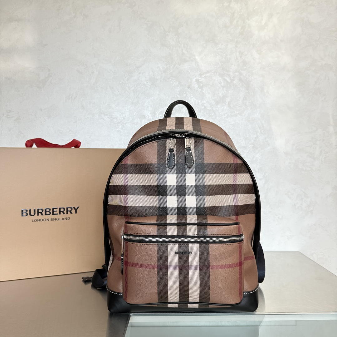 [TOP] BURBERRY Backpack 30.5x14.5x42.5cm - Brown - 711 Luxury