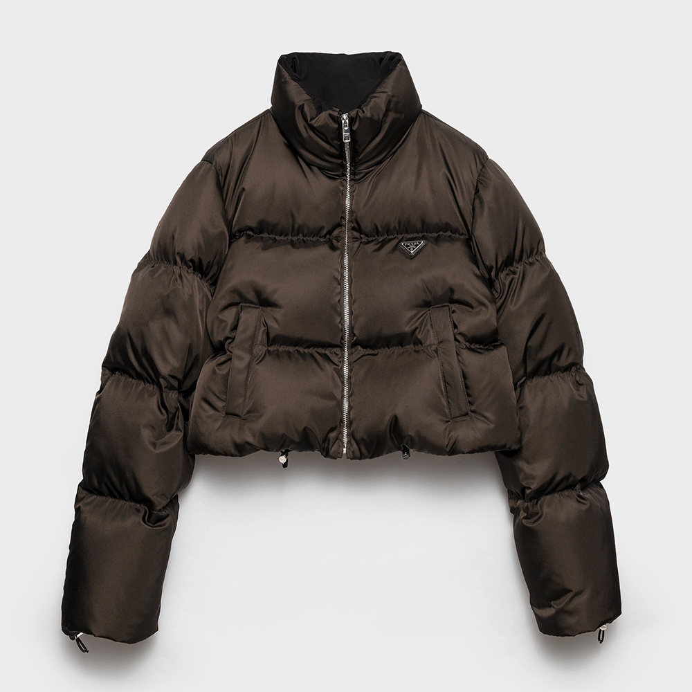 Prada Clothing Prada Top-quality Version Cropped Re-nylon Down Jacket #378157 | Nigo Office