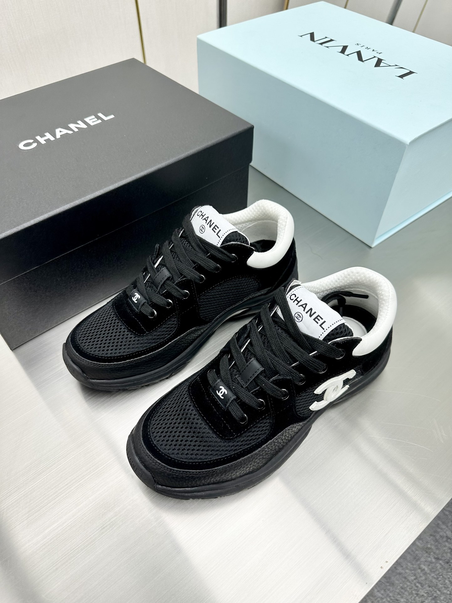 [TOP] CHANEL Casual Shoes - Black - 711 Luxury